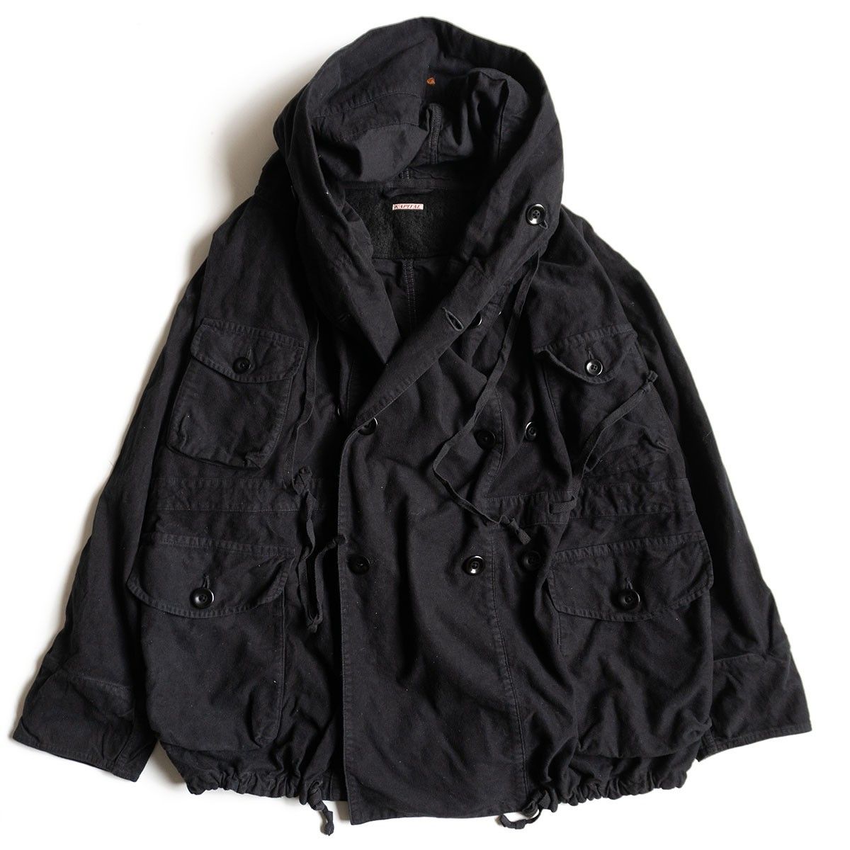 美品】KAPITAL 【モールスキン リングコート】2 キャピタル ユニ