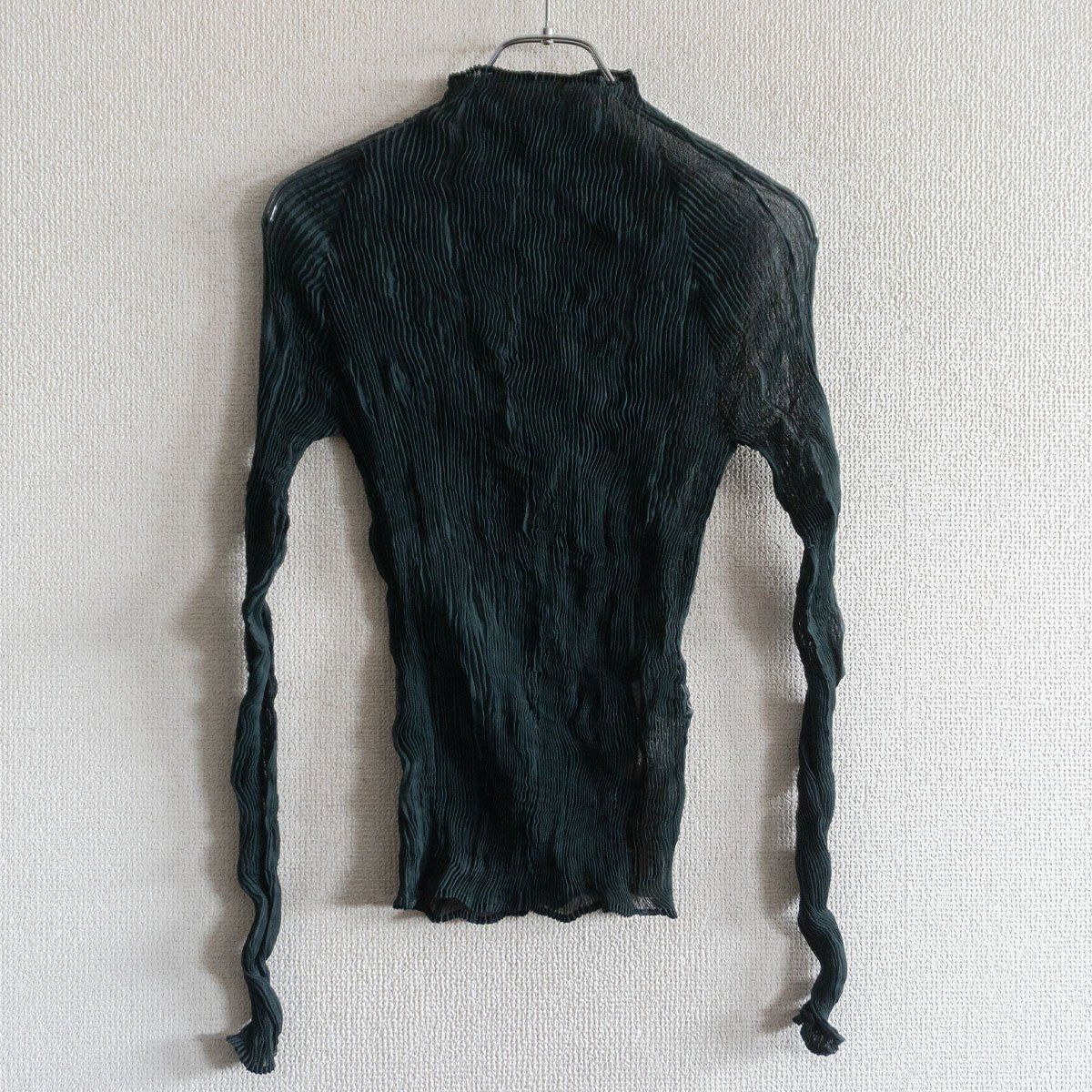 タグ付き未使用品】 ISSEY MIYAKE FETE【しわプリーツ ブラウス】2 
