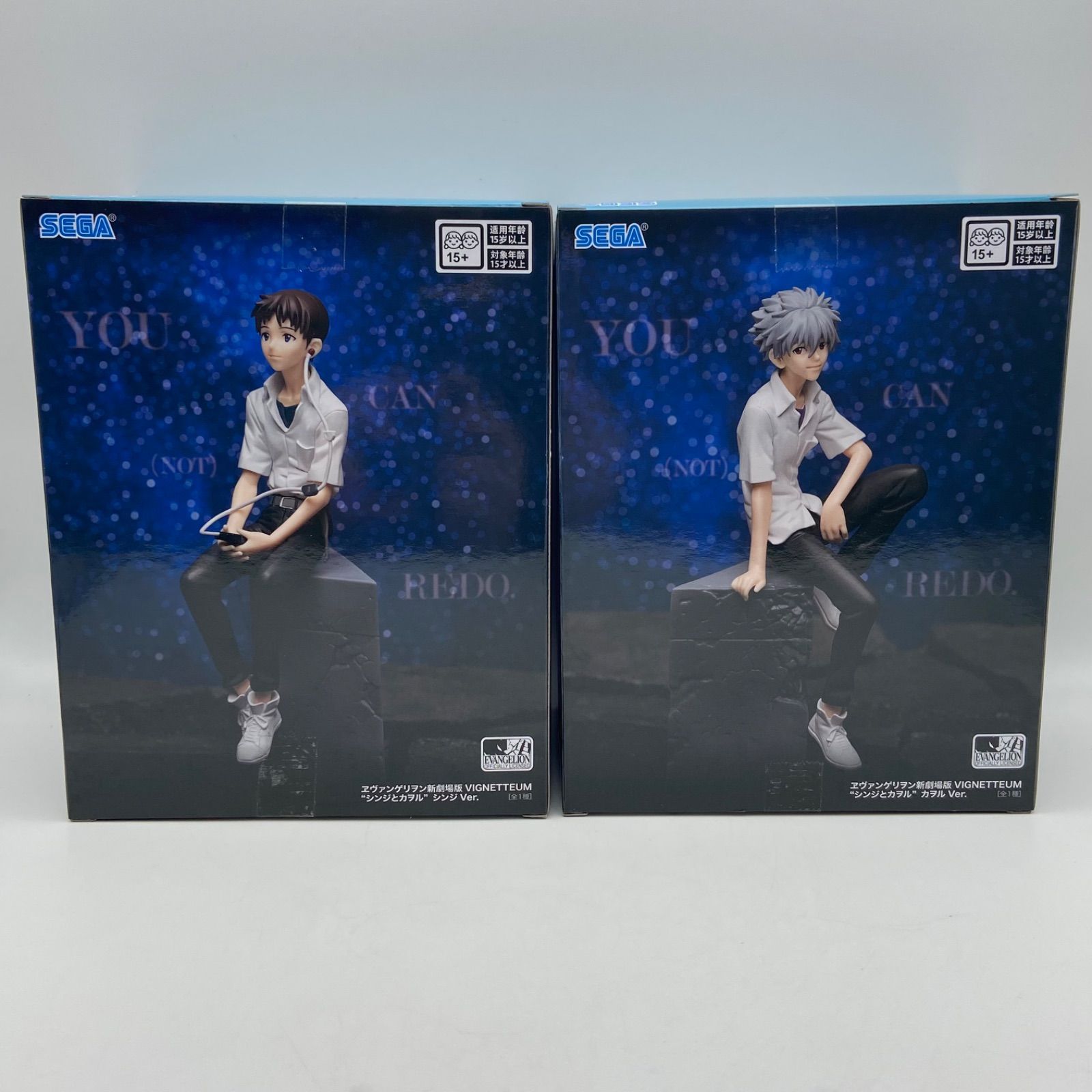 エヴァンゲリオン新劇場版 2点セット VIGNETTEUM シンジとカヲル