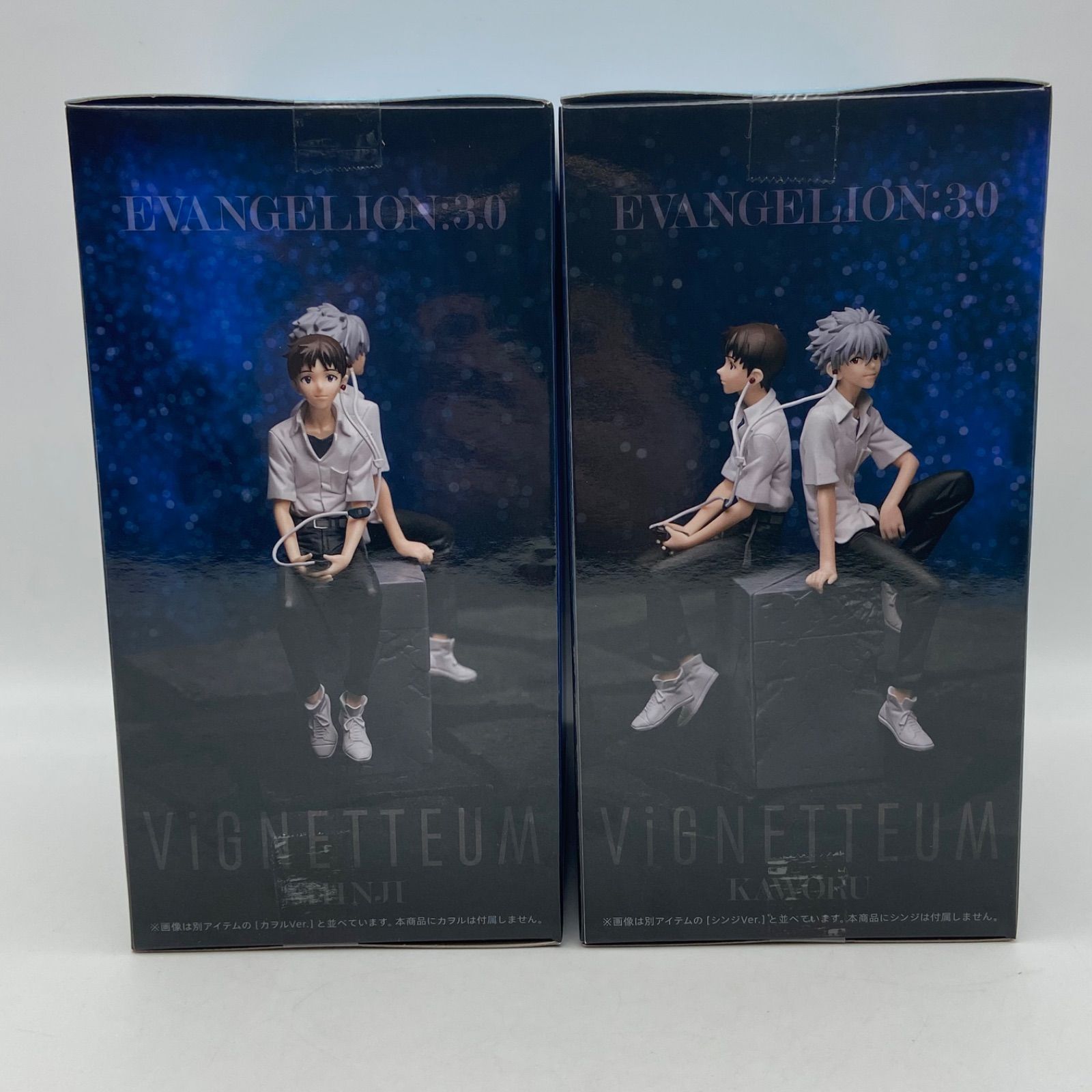 エヴァンゲリオン新劇場版 2点セット VIGNETTEUM シンジとカヲル