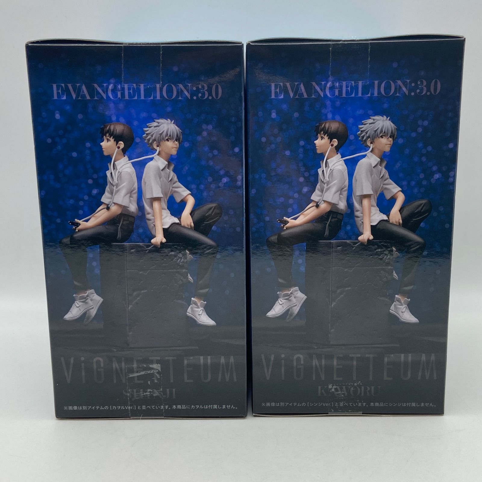 エヴァンゲリオン新劇場版 2点セット VIGNETTEUM シンジとカヲル