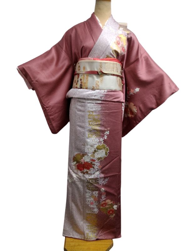 はなちゃんの正絹 訪問着 4点 フルセット 入学式 卒業式 結婚式 正絹 訪問着4点 フルセット 卒業式 入学式 結婚式 C1 - メルカリ