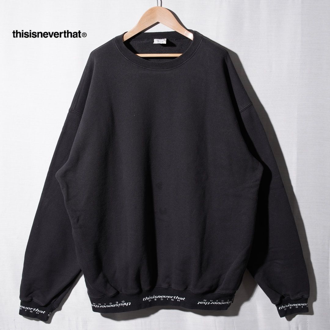 ディスイズネバーザット thisisneverthat スウェット XL 相当 表記 L
