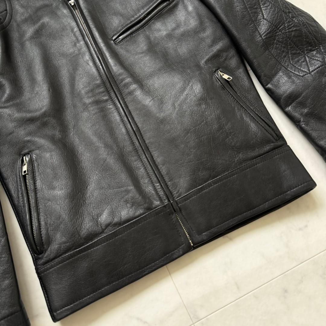 NANKAI シングルライダースジャケットブラック M - メルカリ