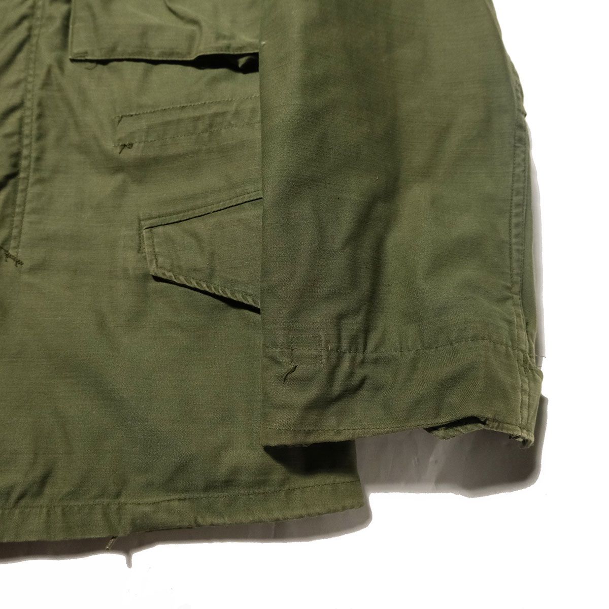 70's 米軍実物 M-65 フィールド ジャケット 3rd (S-S) ブラスジッパー