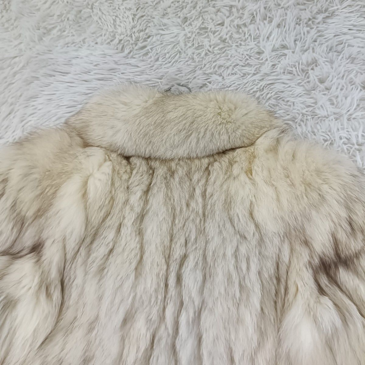 ブルーフォックス ファーコート シゼンヌ リアルファー 貂 本毛皮