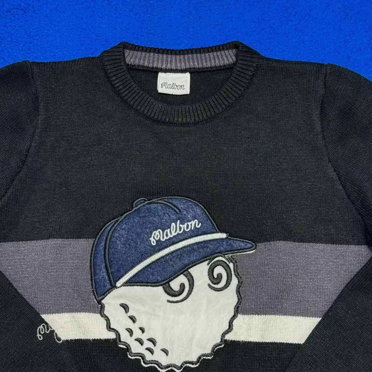 malbon マルボン ゴルフ 長袖ニット L - メルカリ