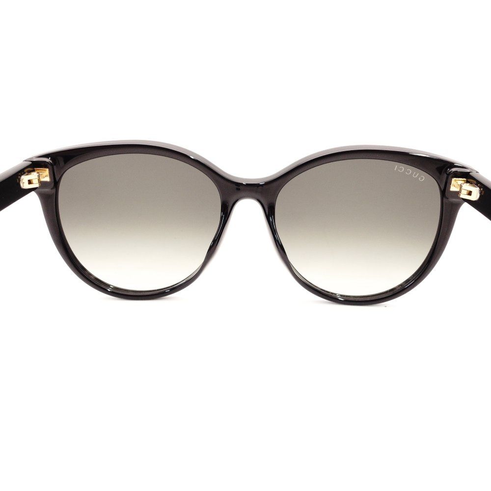 グッチ GUCCI サングラス ブラック ロゴ 黒 ゴールド金具 GGロゴ