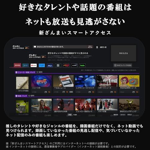 REGZA 24インチ Airplay ネット動画対応 ハイビジョン V35Nシリーズ