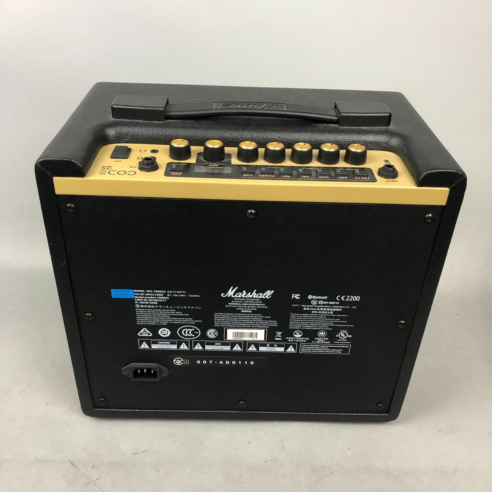 ◎中古 Marshall CODE25 (マーシャル コンボアンプ) 美品!PEDL ◎中古 Marshall CODE25 (マーシャル コンボアンプ) 美品!PEDL