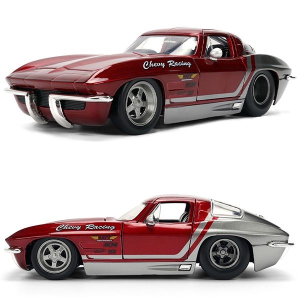 1 24 BTM 1963 Corvette Stingray ミニカー
