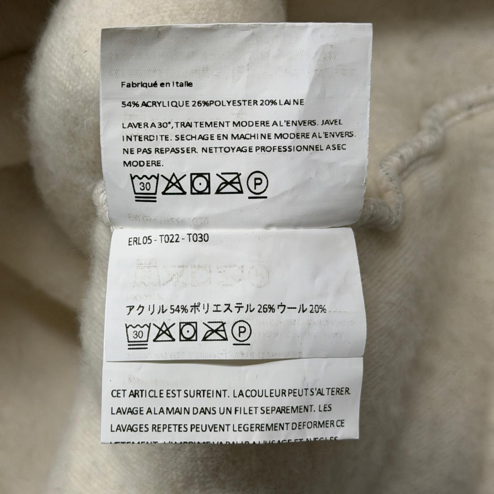 ERL SKULL PRINTED VINTAGE FLEECE HOODIE スカルプリント ボア 