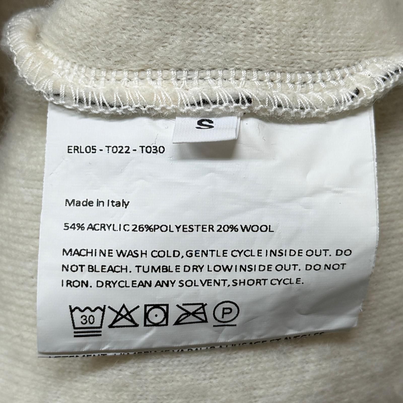 ERL SKULL PRINTED VINTAGE FLEECE HOODIE スカルプリント ボア 
