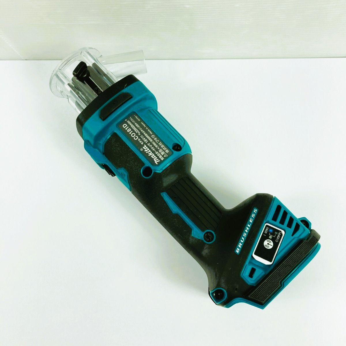 ＊＊MAKITA マキタ 3 mm|6 mm 18 V 充電式ボードトリマ 本体のみ CO 181 D ブルー