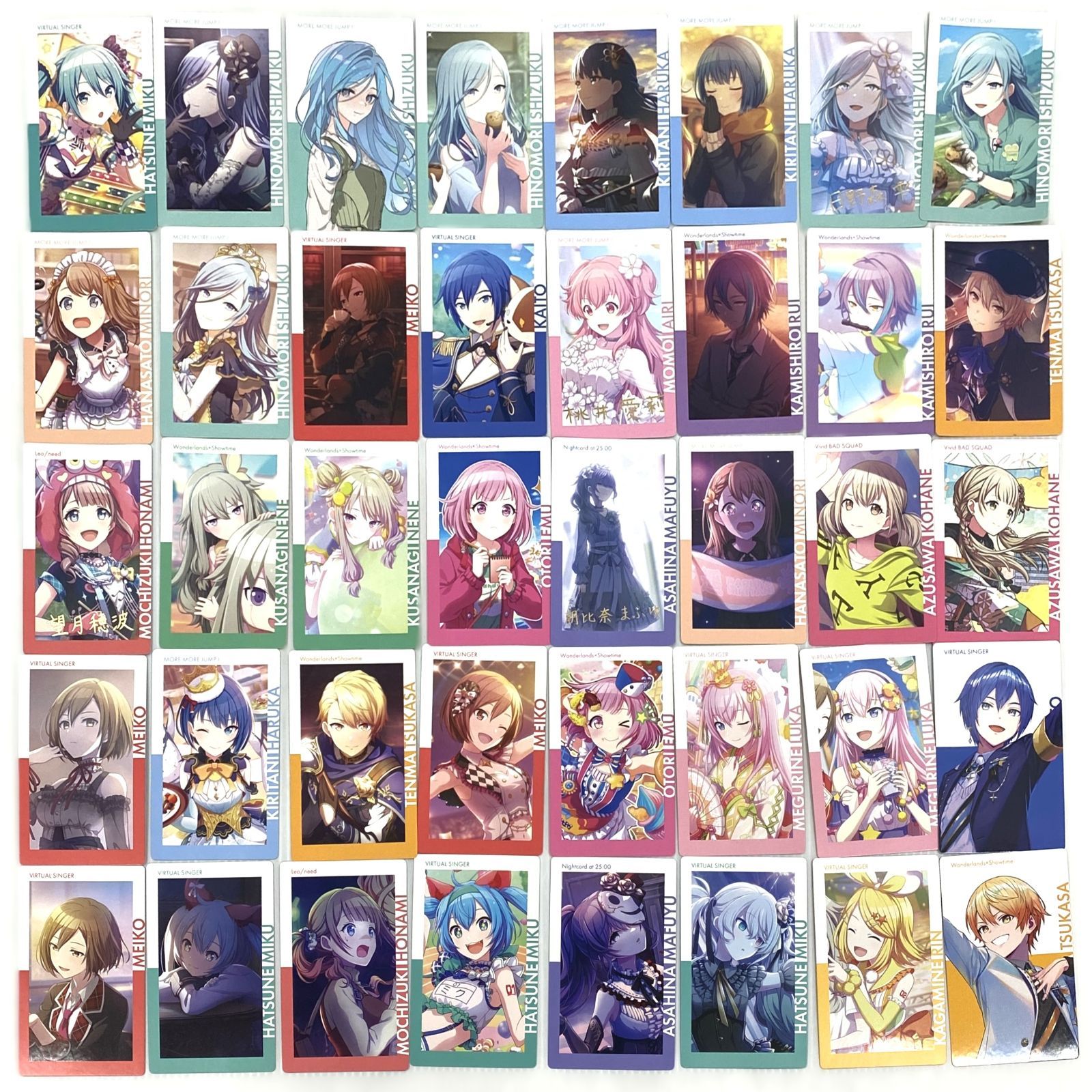  品 プロジェクトセカイ アクスタ トレカ エピカ フォトカード プロセカ グッズ まとめ GM その他 キャラクターグッズ