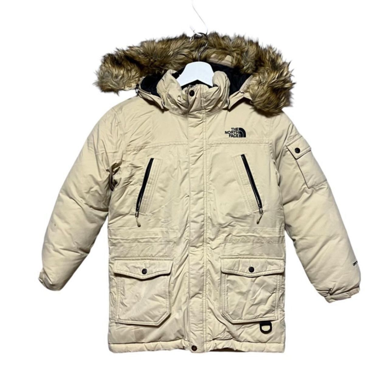 THE NORTH FACE キッズ ダウンジャケット マクマード ベージュ 130cm
