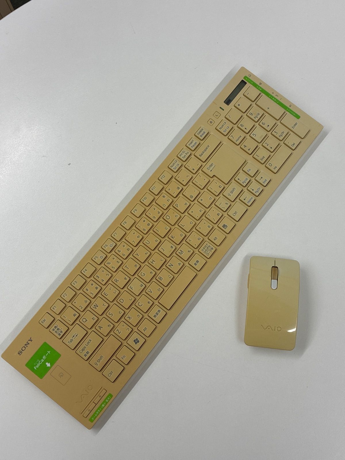 [Operation confirmed] SONY VAIO genuine keyboard & wireless mouse set VGP-WKB7JP wireless USB connection