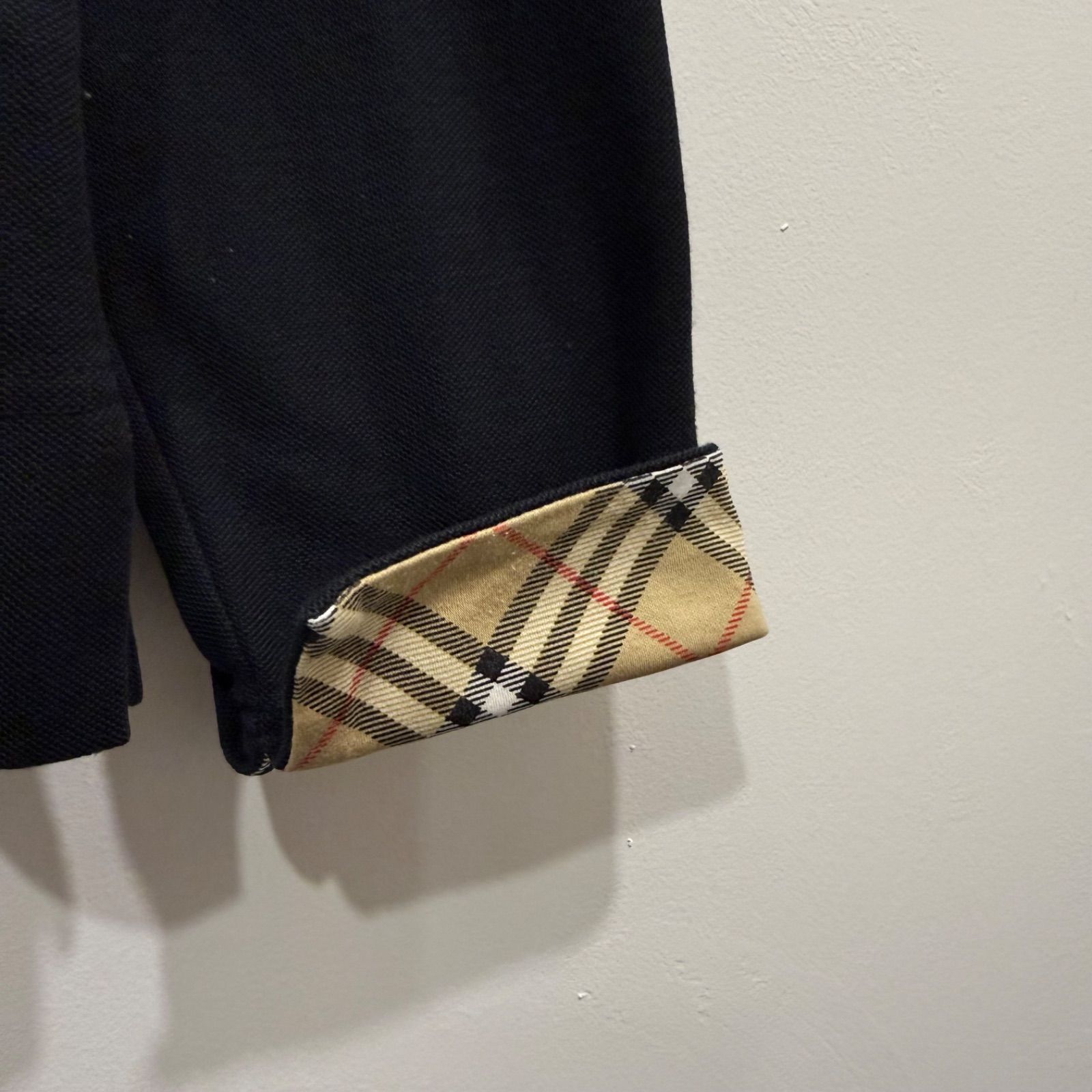 BURBERRY GOLF バーバリーゴルフ 長袖シャツ ポロシャツ ジップ ノバ