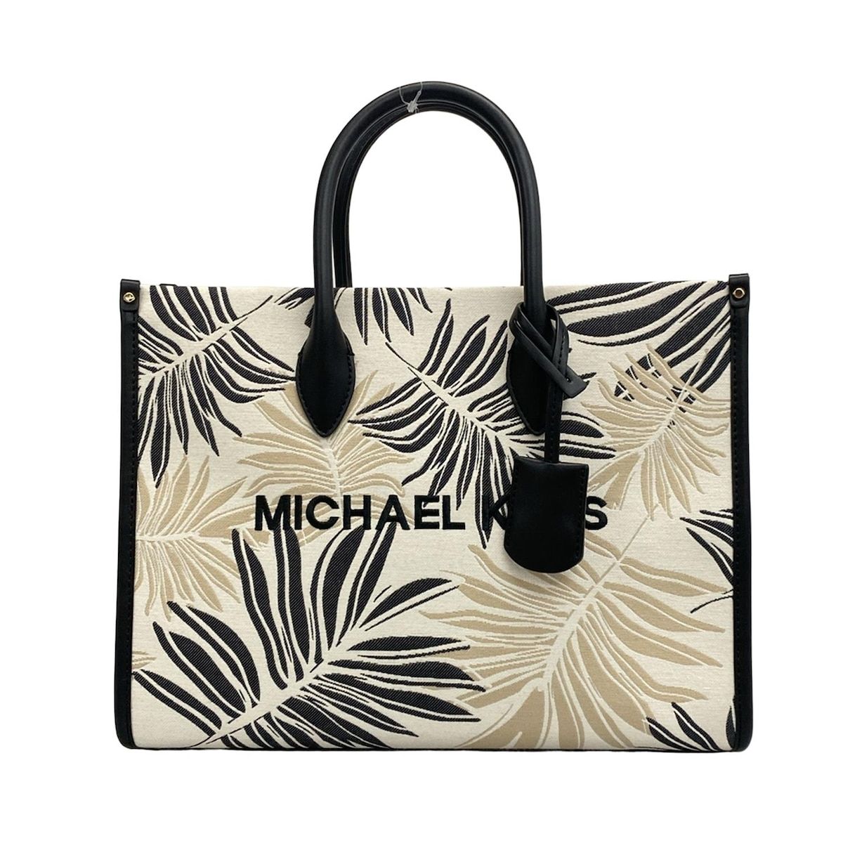 MICHAEL KORS(マイケルコース) トートバッグ美品 - アイボリー×黒