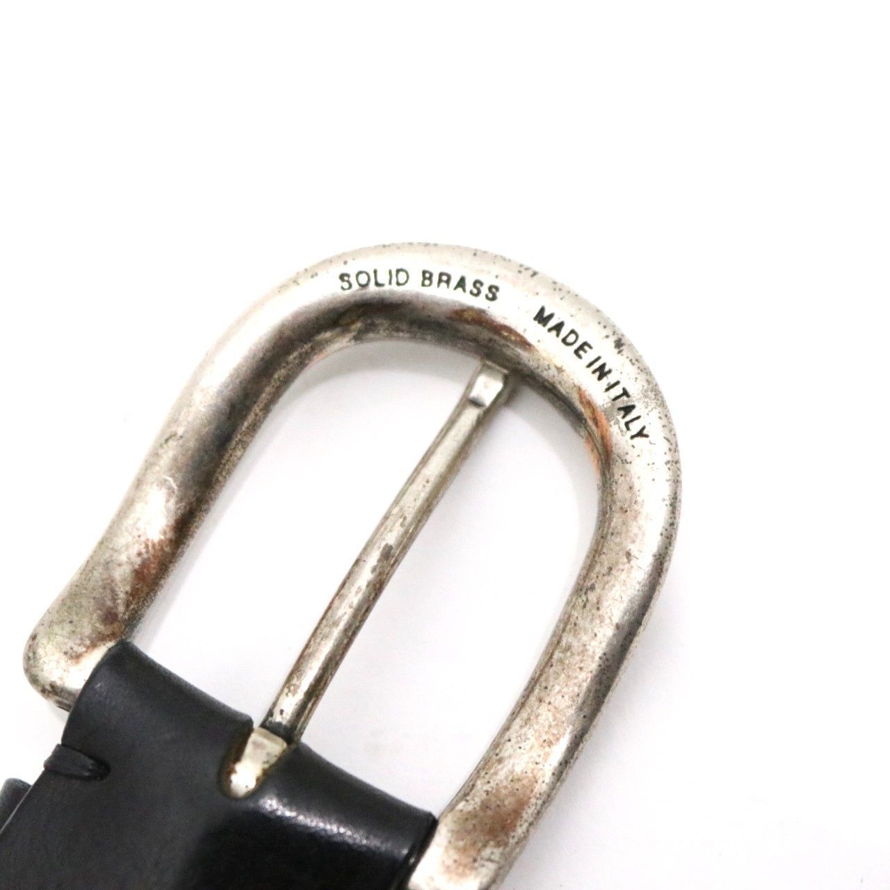 【中古B】POST＆CO ポスト アンド コー 85cm メンズ ベルト スタッズ レザー Studded Leather Belt 黒 中古B 古着 B】POST＆CO ポスト アンド コー 85cm メンズ ベルト スタッズ レザー