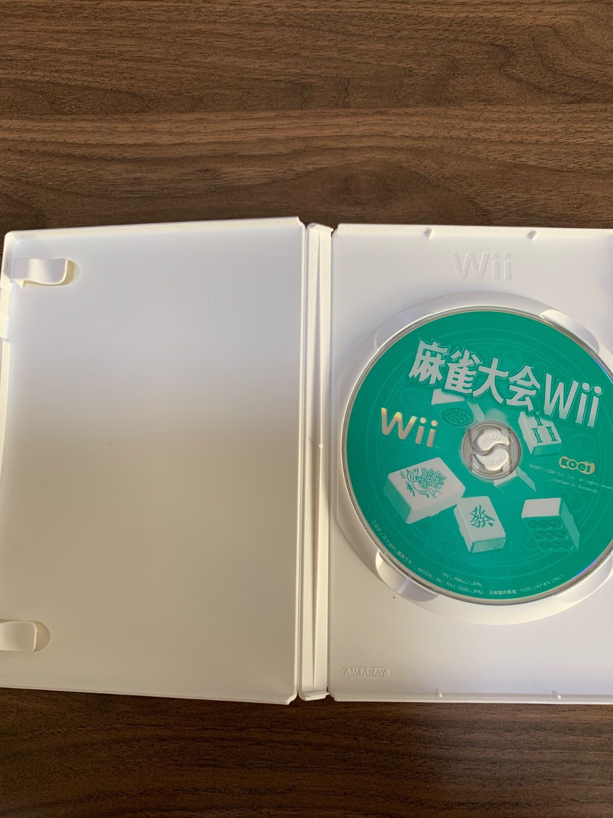 Wii】麻雀大会Wii 説明書なし - メルカリ
