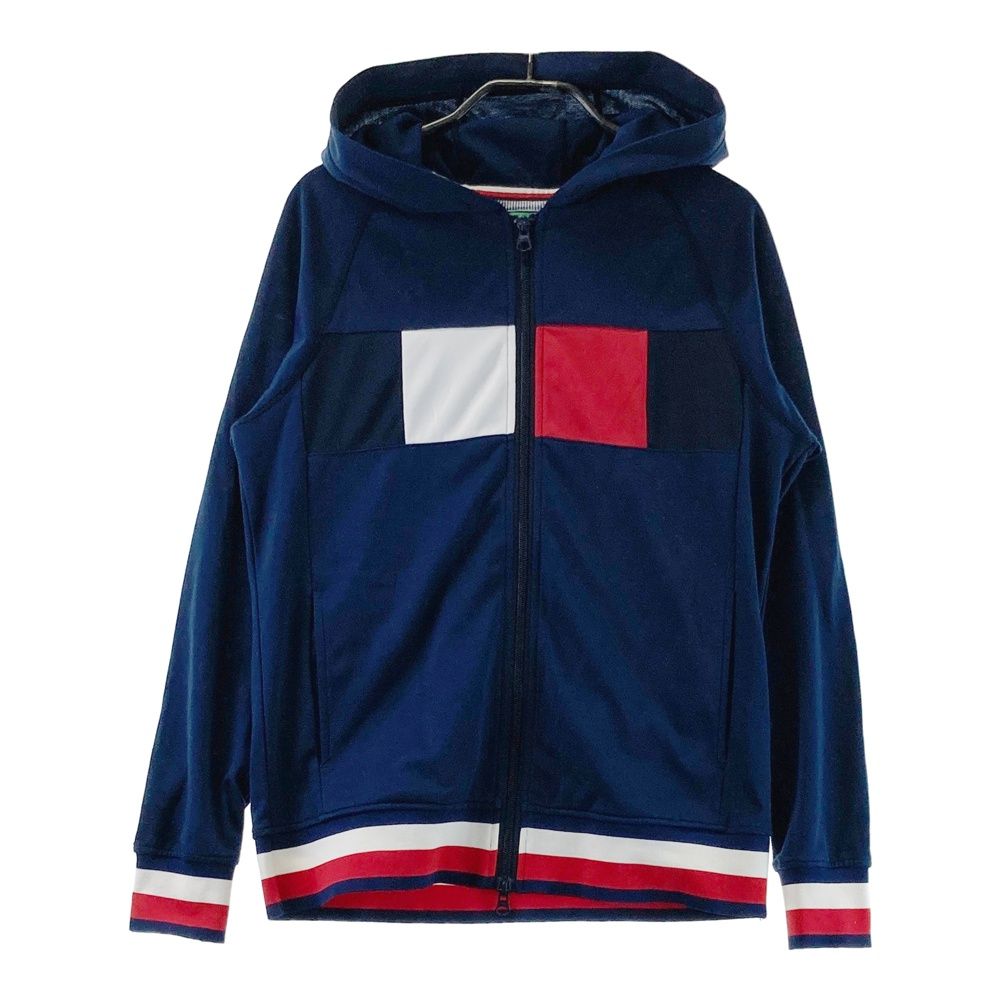 トミーヒルフィガーゴルフ　ネイビー フード付きジャケット レディースＭ サイズ：M TOMMY HILFIGER GOLF トミー ヒルフィガーゴルフ フード付
