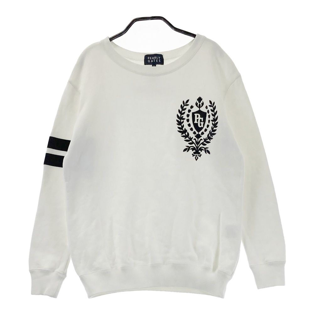 サイズ：0 PEARLY GATES パーリーゲイツ スウェット 長袖トレーナー
