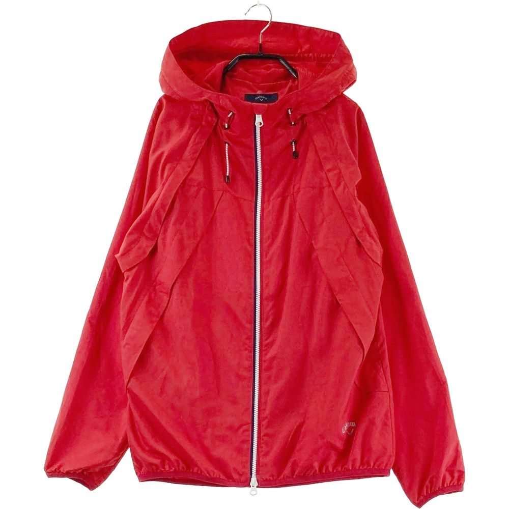 サイズ：L CALLAWAY キャロウェイ 2WAY ジャケット レッド系