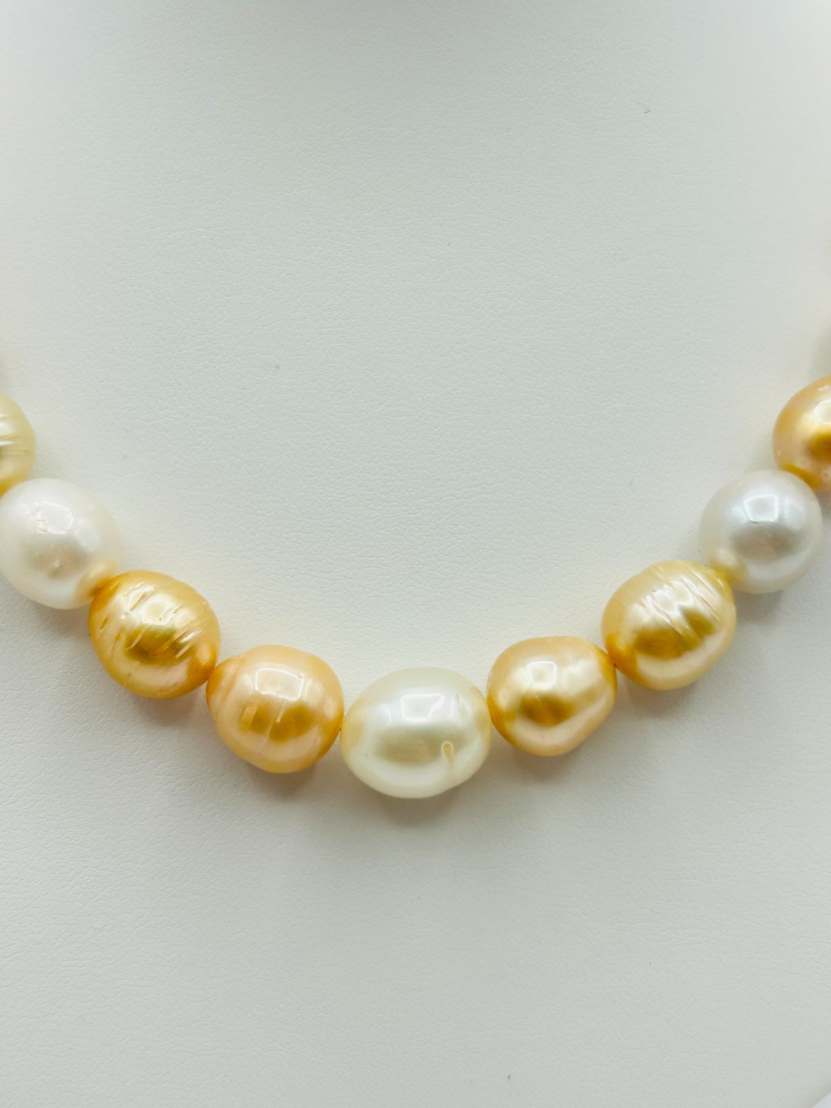 白蝶 南洋 パール マルチ ネックレス 真珠 10.0-12.9mm SouthSeaPearl 