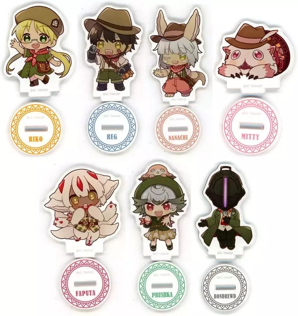 中古】アクリルスタンド・アクリルパネル 全7種セット 「メイドイン