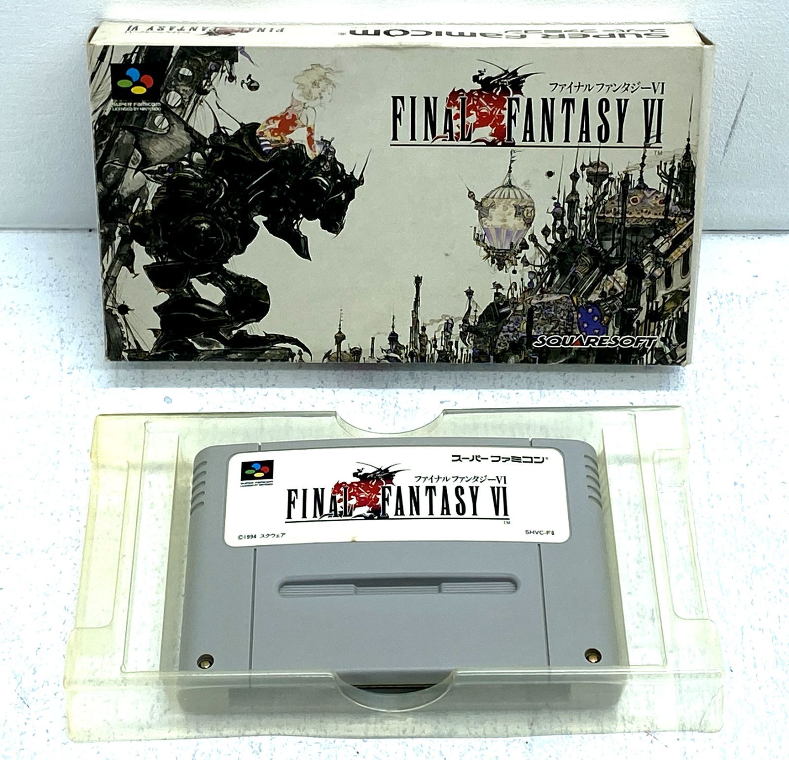 盛岡25-0101] SFC スーパーファミコン ソフト6本セット ☆動作確認済み