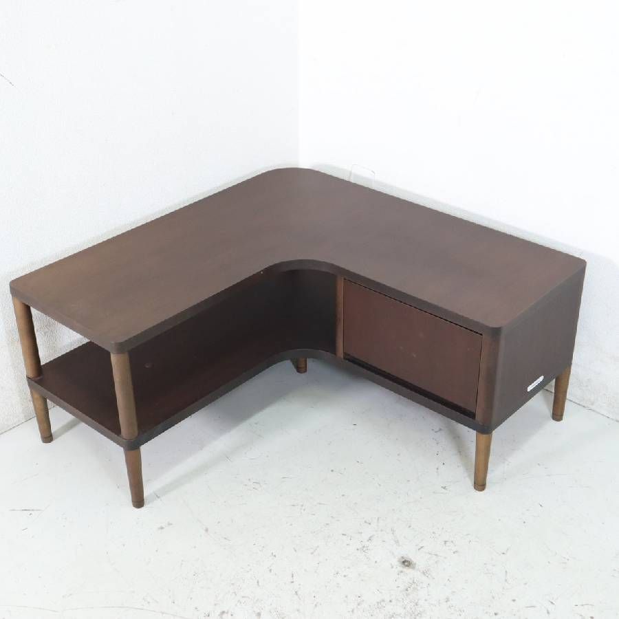 カリモク60+ カリモク家具 廃番 コーナーボード Q36345NK モカブラウン