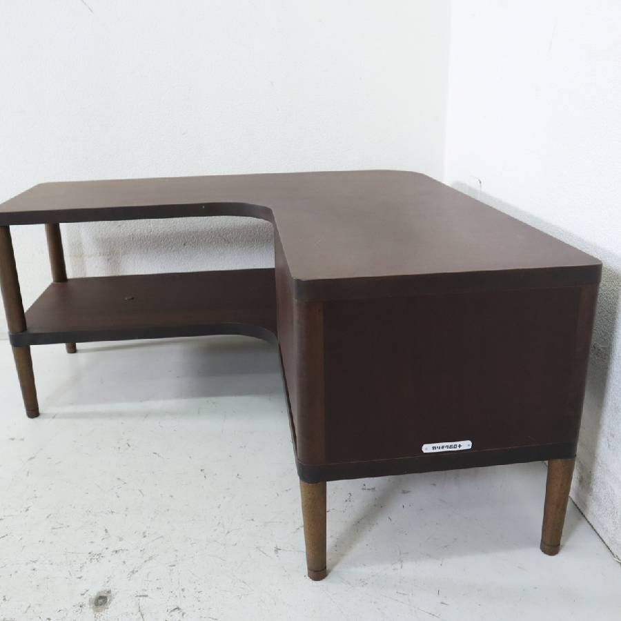 カリモク60+ カリモク家具 廃番 コーナーボード Q36345NK モカブラウン