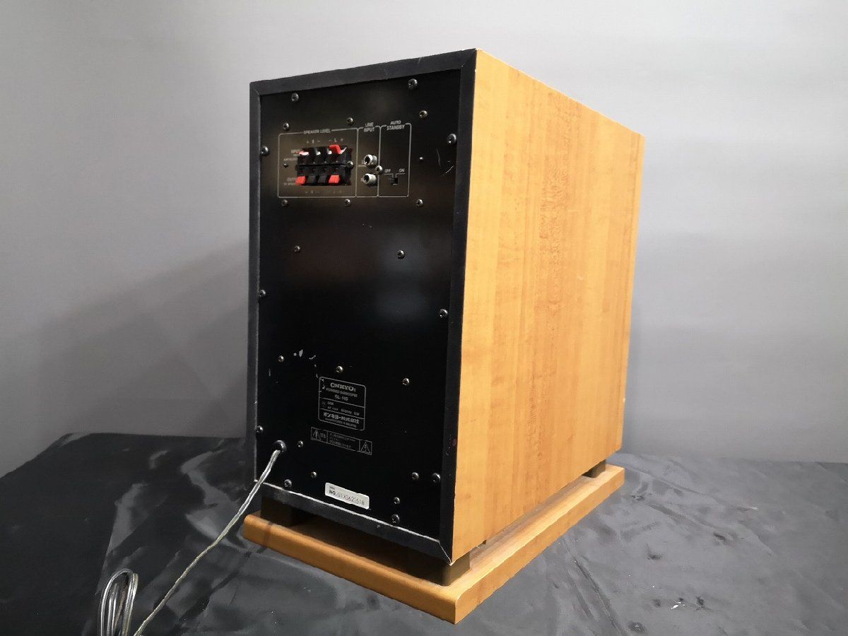 ◇ONKYO SL-105/sl105 サブウーファー 単品 オンキョー オンキヨー