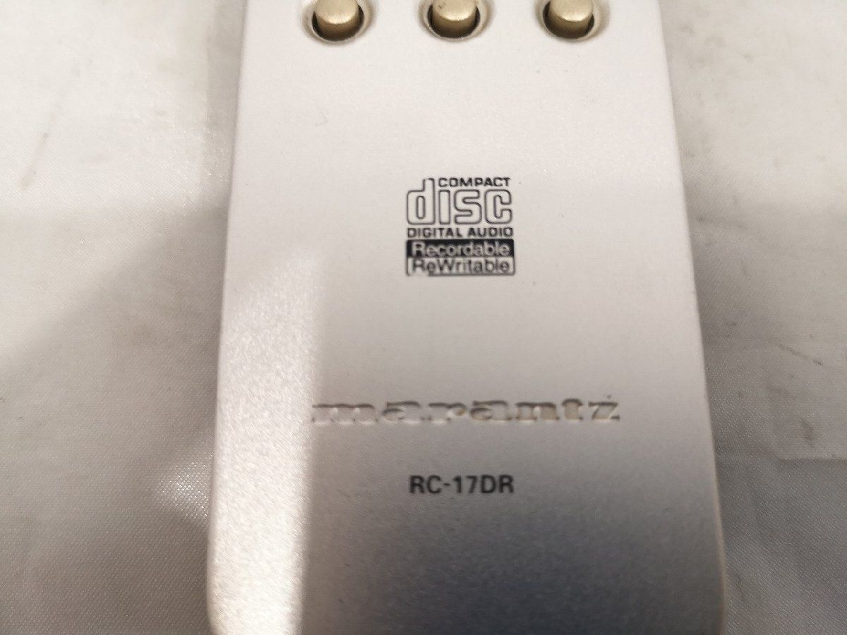◇送料半額!!◇Marantz RC-17DR/rc17dr CDプレイヤー用 リモコン