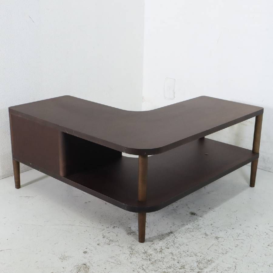 カリモク60+ カリモク家具 廃番 コーナーボード Q36345NK モカブラウン