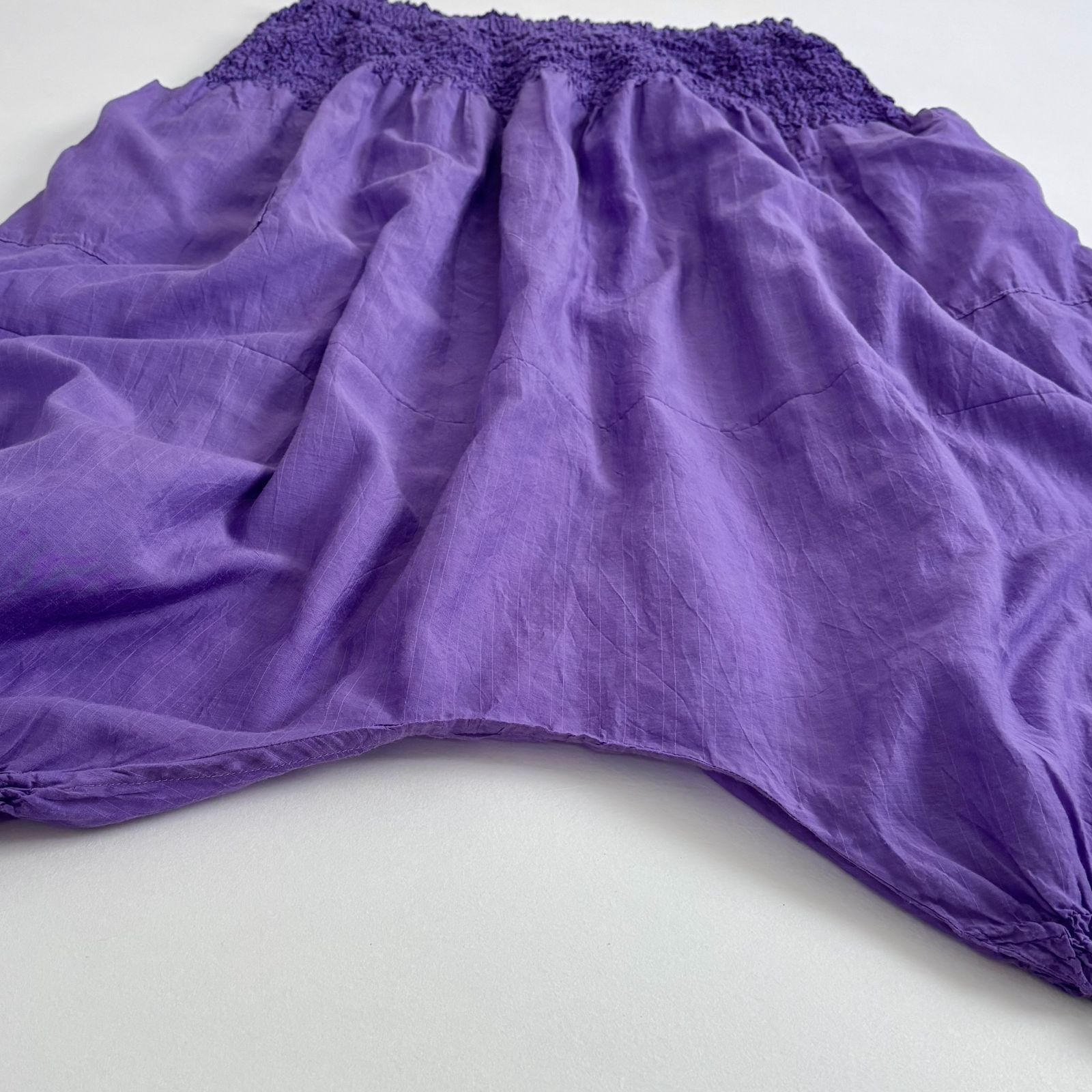 me ISSEY MIYAKE ミー イッセイミヤケ 製品染め サルエルパンツ