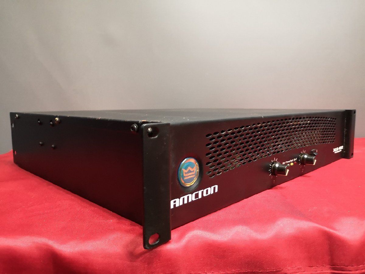 ◇AMCRON XLS402 アムクロン・業務用ステレオパワーアンプ◇ m0j1-9823