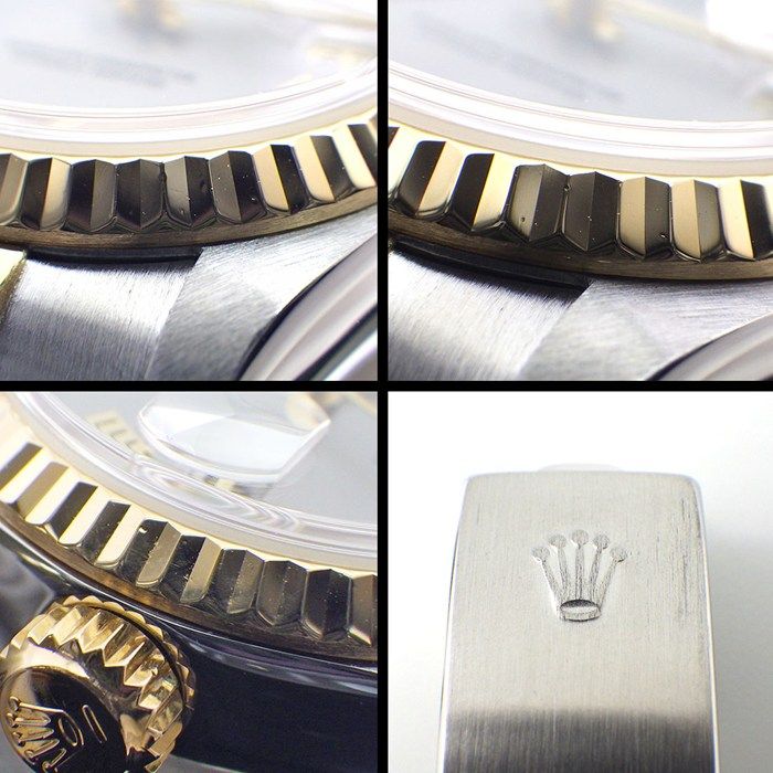 ロレックス Rolex 腕時計 デイトジャスト 79173 K番 2000年製 グレー文字盤 ローマンインデックス デイト K18YG SS 自動巻き 【OH済み】【中古】 21661478_1.jpg