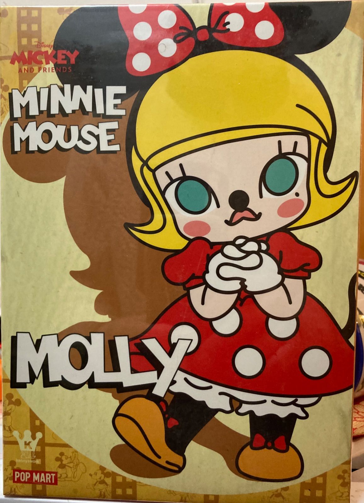 POPMART MOLLY DISNEY ミニーコスチューム BJD[ボールジョイントドール