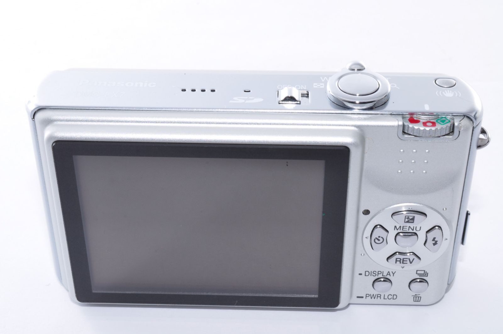 Panasonic LUMIX DMC-FX7 DIGITAL Camera シルバー デジカメ デジタル