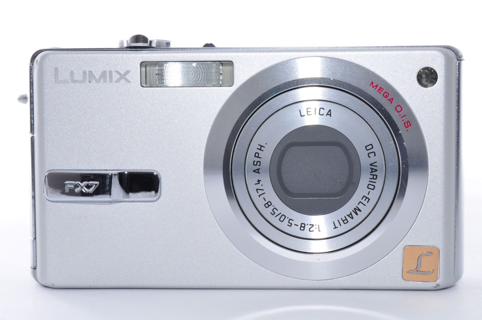 Panasonic LUMIX DMC-FX7 シルバー　デジタルカメラ Panasonic LUMIX DMC-FX7 DIGITAL Camera シルバー デジカメ デジタル