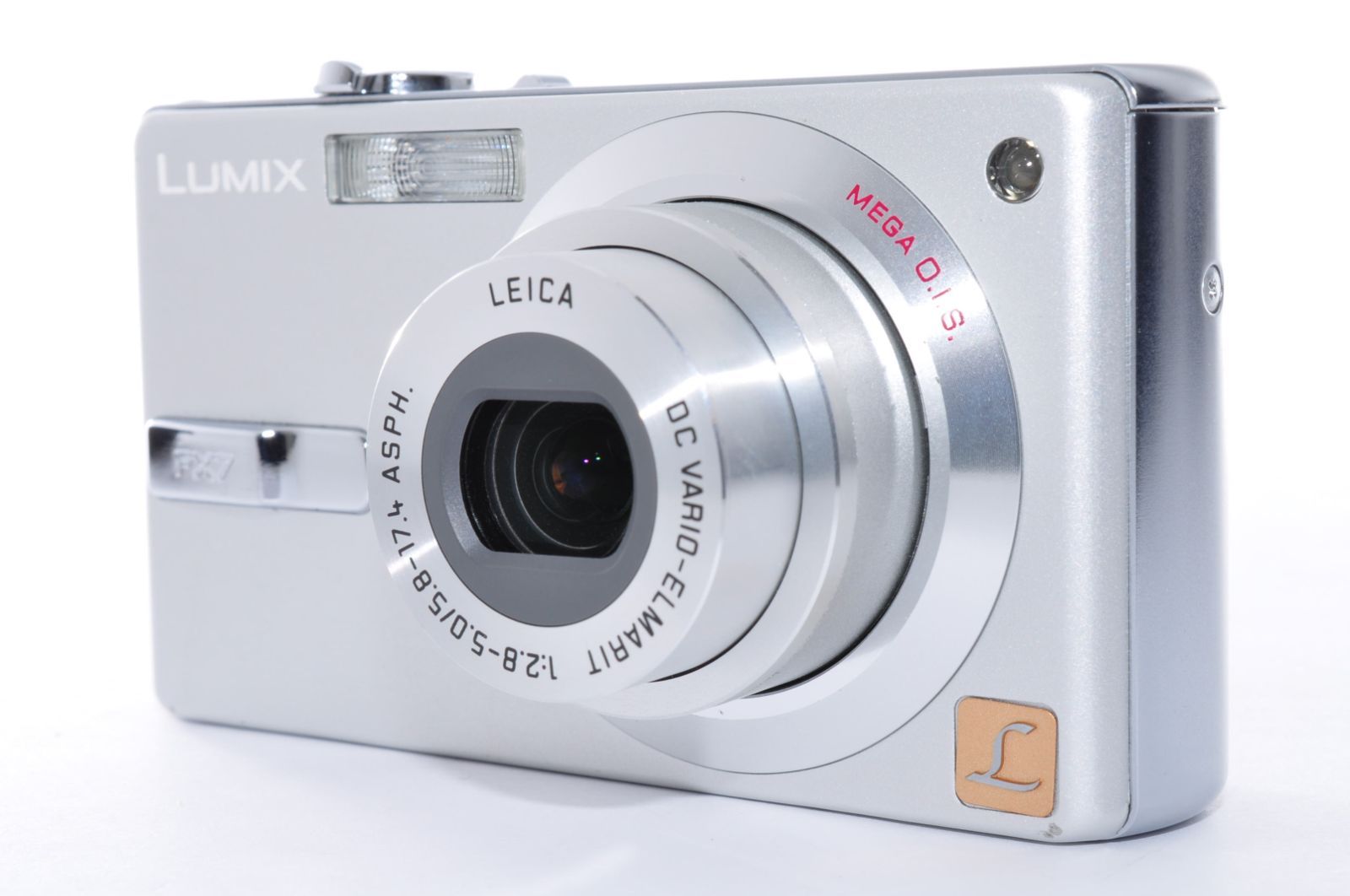 Panasonic LUMIX DMC-FX7 DIGITAL Camera シルバー デジカメ デジタル Panasonic LUMIX DMC-FX7 DIGITAL Camera シルバー デジカメ デジタル
