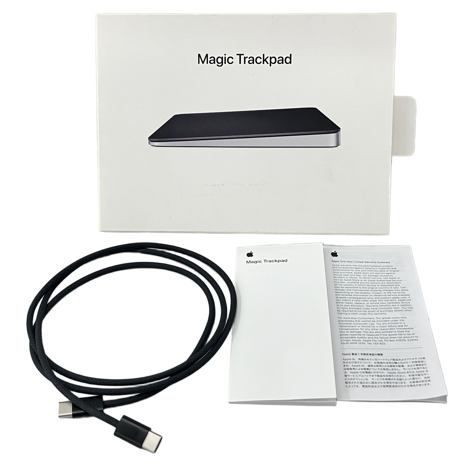 Apple MXKA3ZA/A A3120 Magic Trackpad ブラック トラックパッド Type