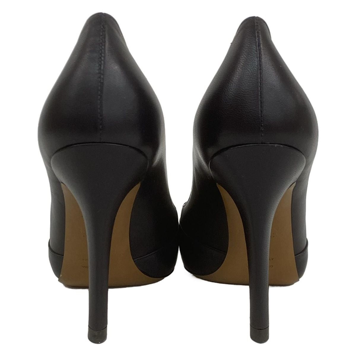 BALLY(バリー) パンプス 35 レディース - 黒 リボン レザー - メルカリ