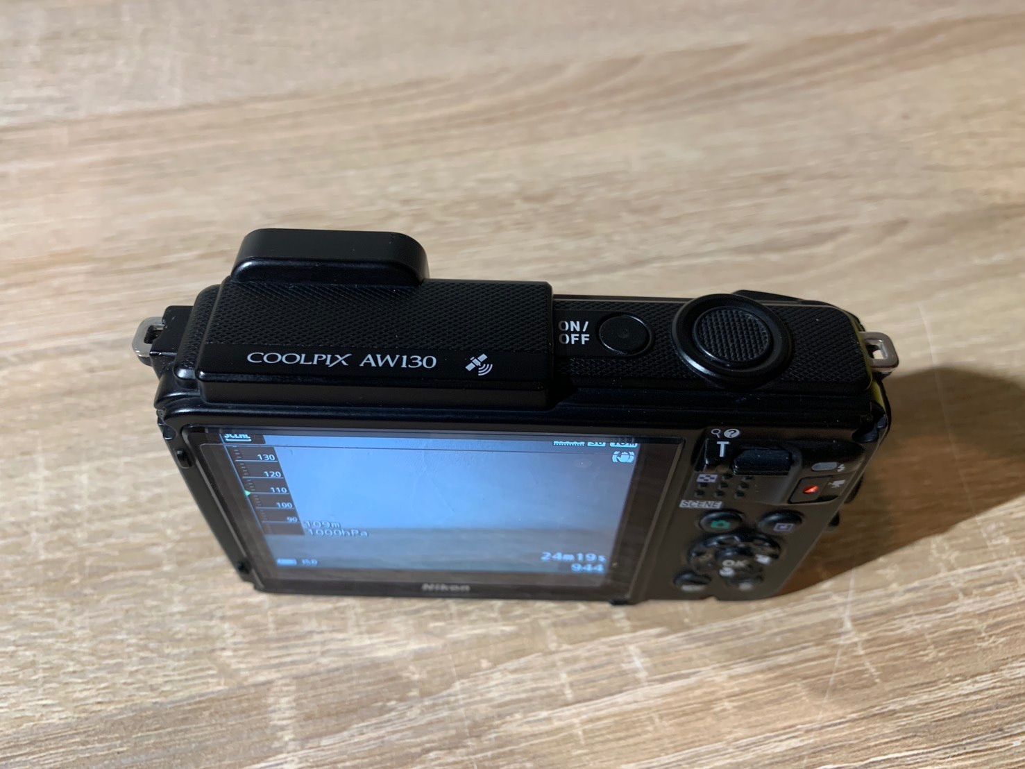 7875 Nikon COOLPIX AW130 カモフラージュ デジカメ 動作確認済み