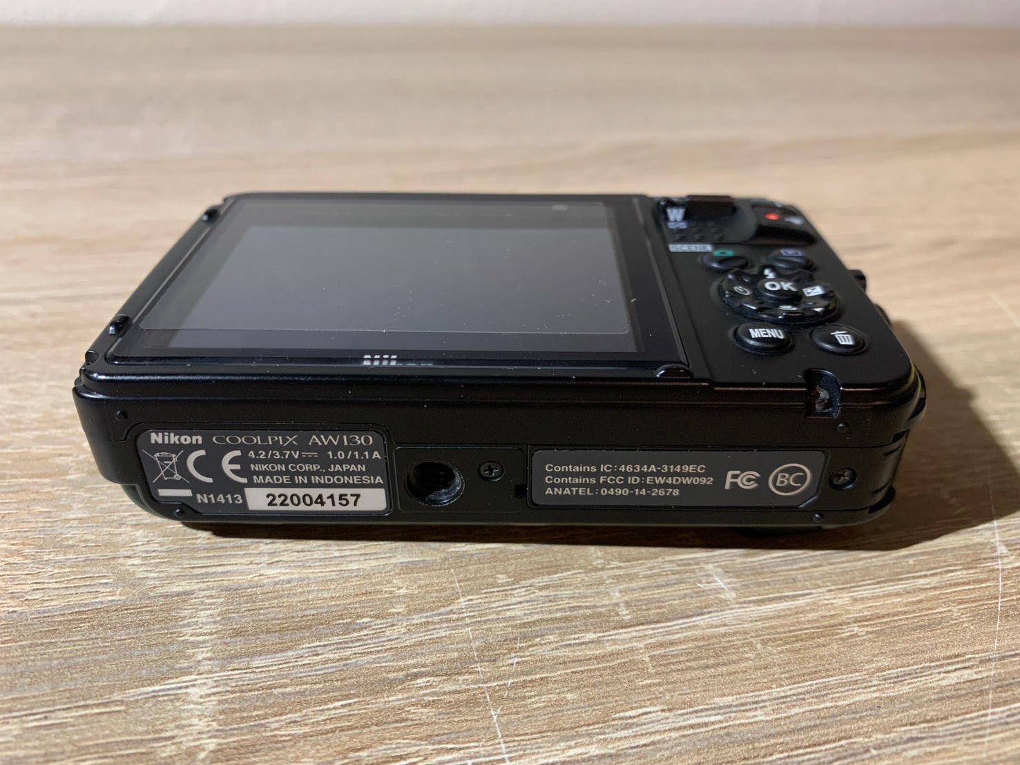 7875 Nikon COOLPIX AW130 カモフラージュ デジカメ 動作確認済み