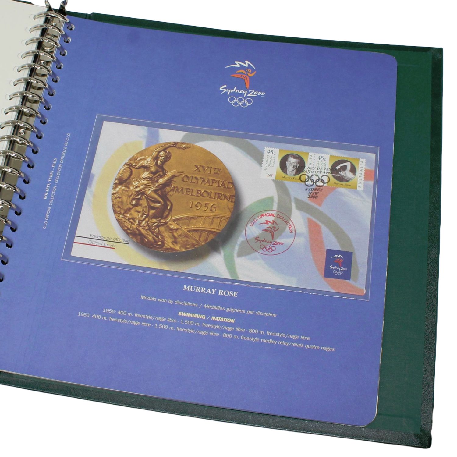 希少/IOC公式】シドニーオリンピック 2000 記念切手 初日カバー