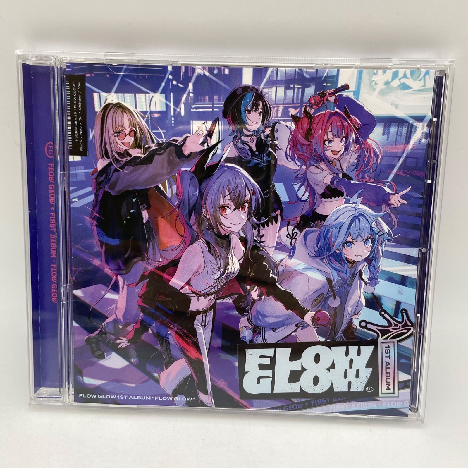 ホロライブ FROW GROW 1ST ALBUM EC数量限定 虎金妃笑虎 直筆サイン CD