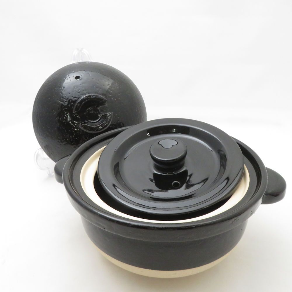 ♥ 長谷園 ACT-02 かまどさん 一合炊き 土鍋 伊賀焼 炊飯 ご飯